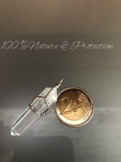Cristal de roche pendentif pointe