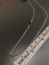 Edelstaal 2mm kabel Edelstaal (RVS) ketting 2 mm 45 cm