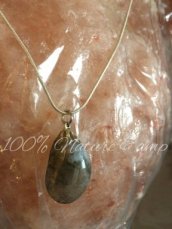 Pendentif agate mousse