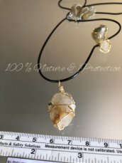 Pendentif quartz rutile