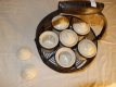 mandje met 6 potjes nieuw mandje met 6 potjes NIEUW