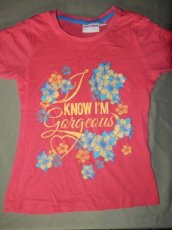 t-shirt meisje maat 122/128